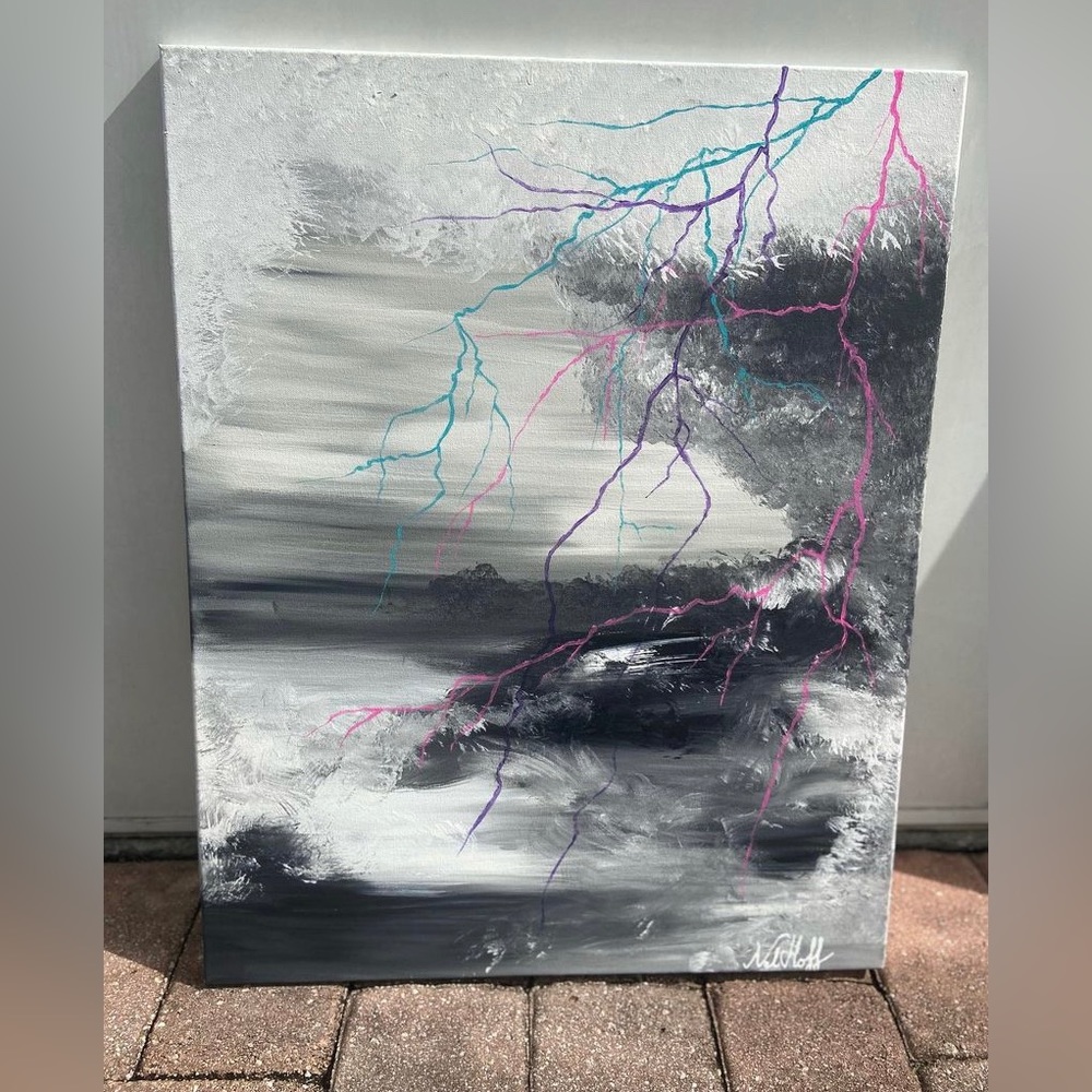 European abstract storm art